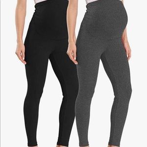 Grey maternity leggings